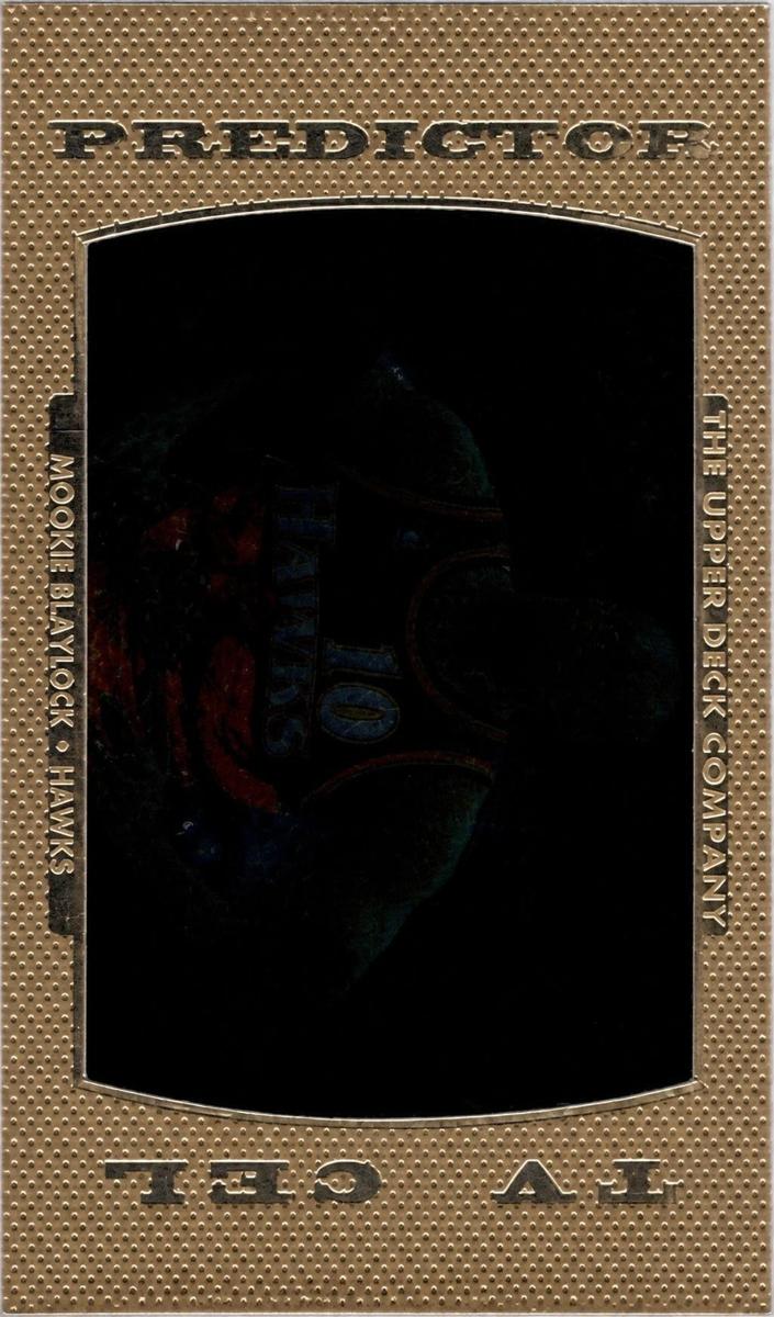 1998 Upper Deck Mookie Blaylock #1 card