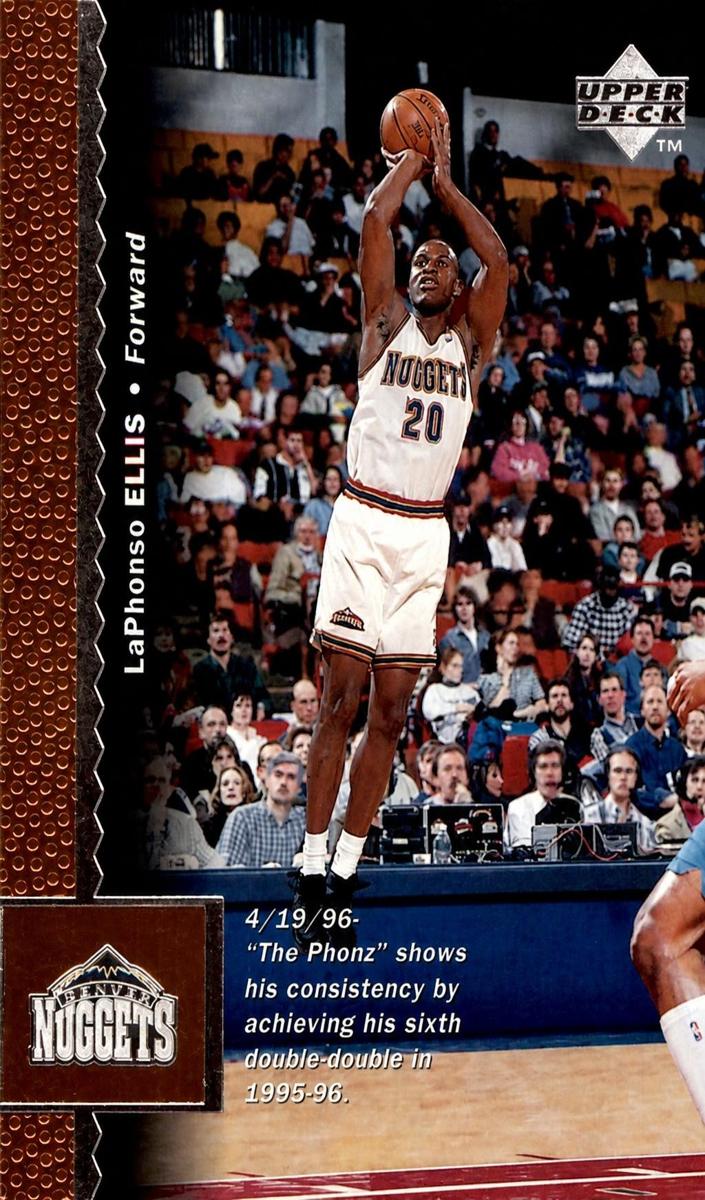 1996 Upper Deck LaPhonso Ellis #30 card