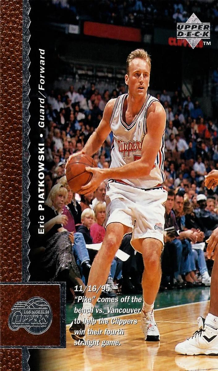 1996 Upper Deck Eric Piatkowski #55 card