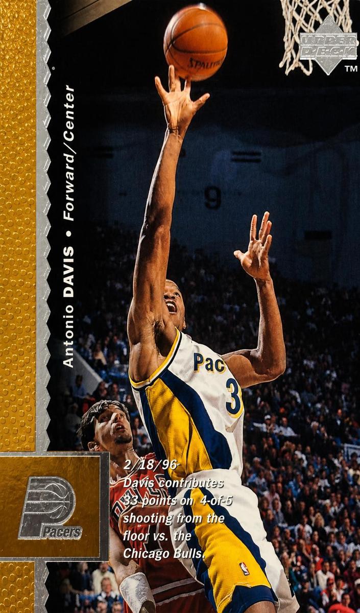 1996 Upper Deck Antonio Davis #48 card