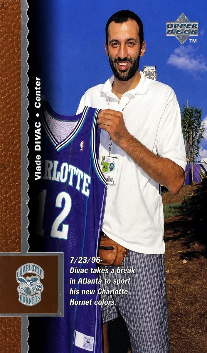 1996 Upper Deck Vlade Divac #191 card