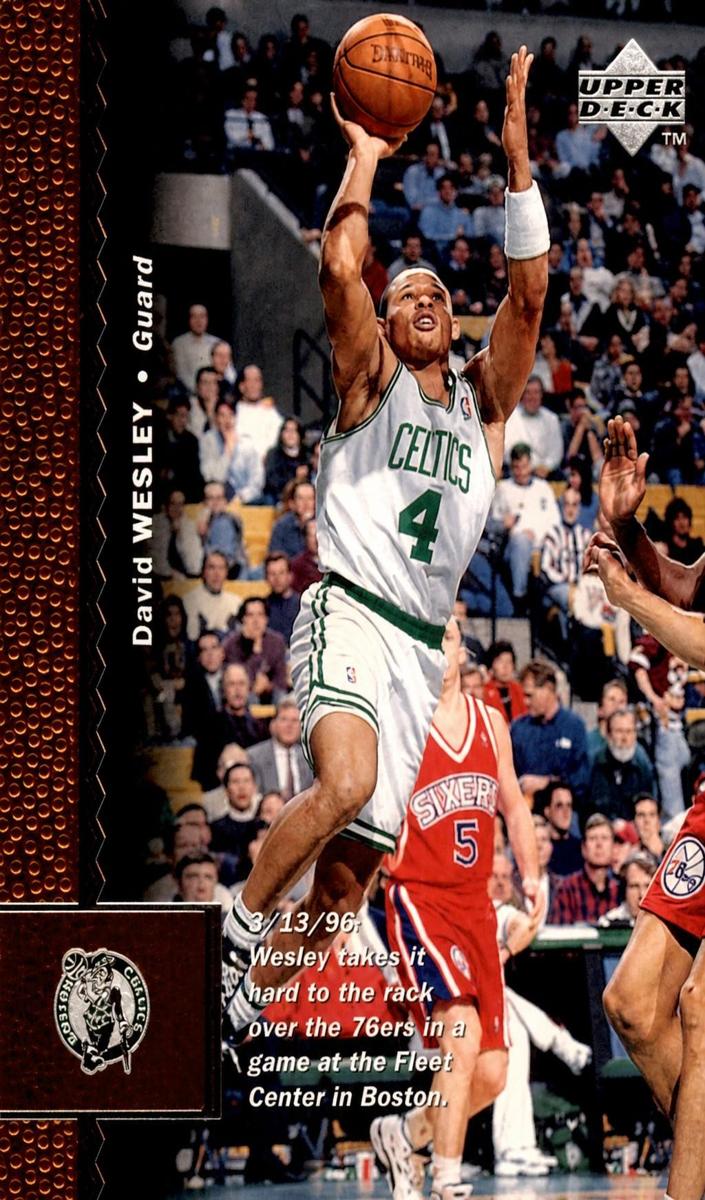 1996 Upper Deck David Wesley #188 card