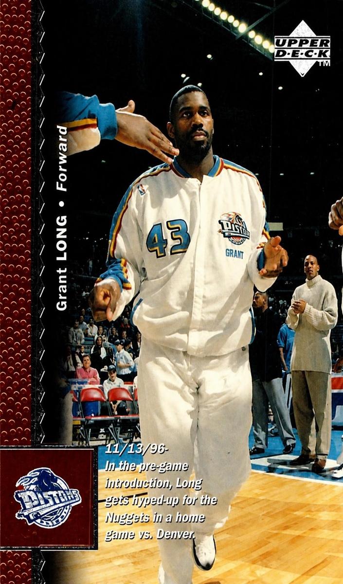 1996 Upper Deck Grant Long #214 card