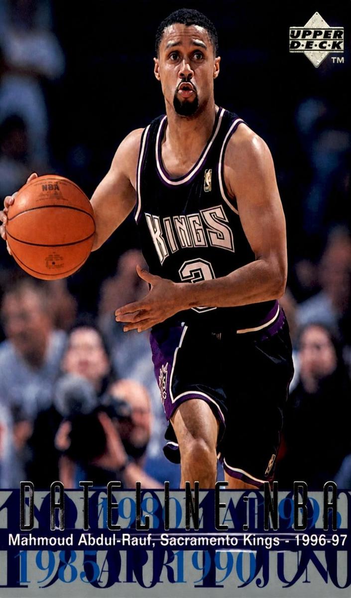 1996 Upper Deck Mahmoud Abdul-Rauf #328 card