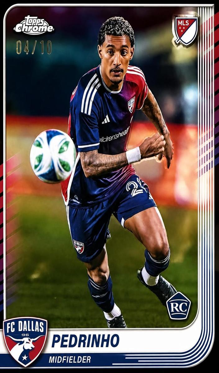 2025 Topps Chrome MLS Pedrinho #148 card