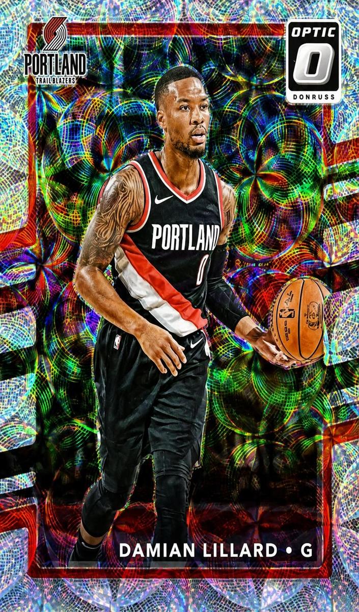 2017 Damian Lillard #122