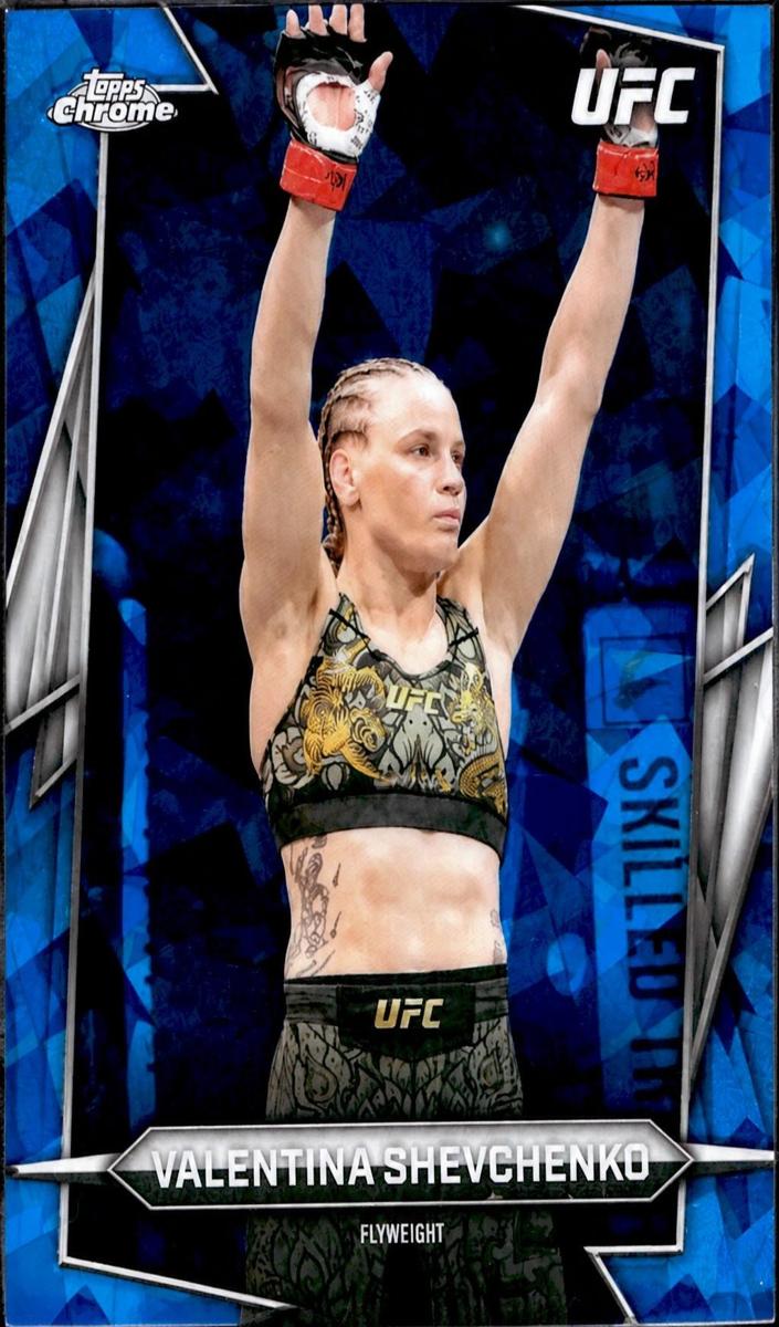 2026 Valentina Shevchenko [Black Sapphire] #3