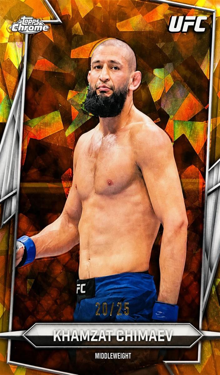 2026 Khamzat Chimaev [Orange Sapphire] #125