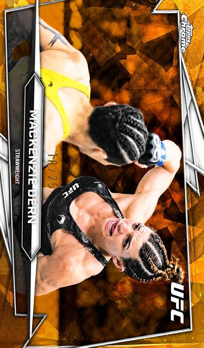 2026 Mackenzie Dern [Orange Sapphire] #185