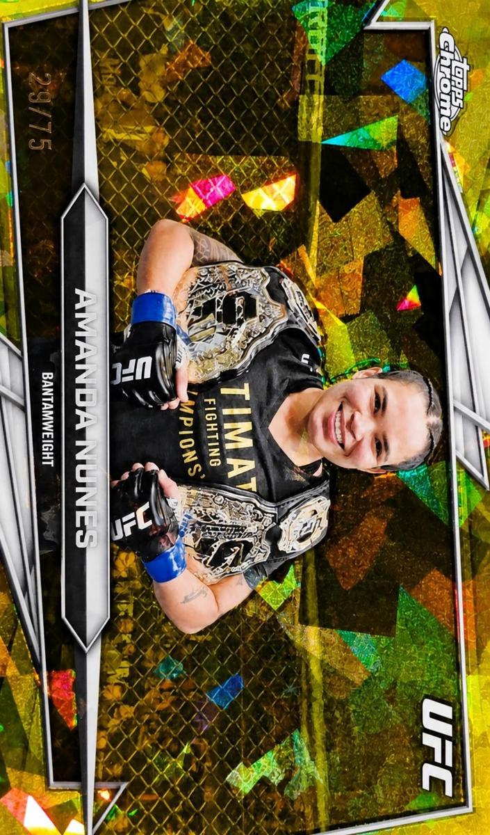 2026 Amanda Nunes [Yellow Sapphire] #195