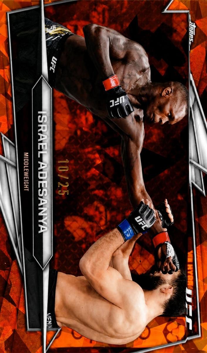 2026 Israel Adesanya [Orange Sapphire] #197