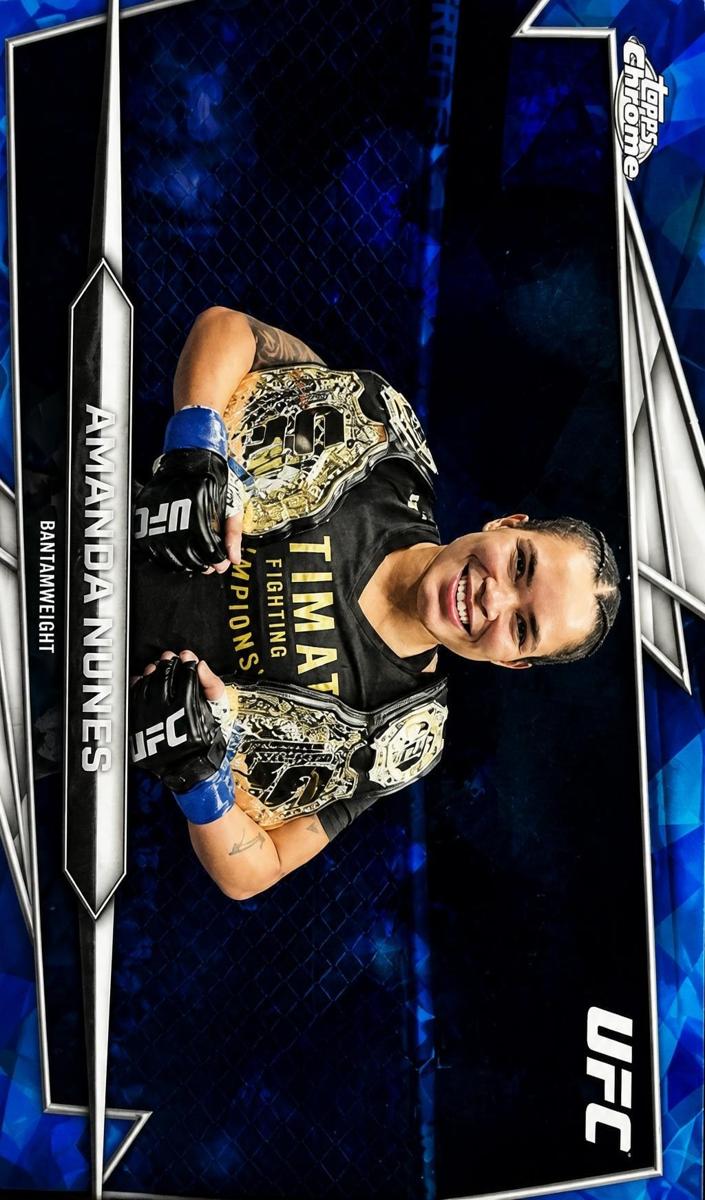 2026 Amanda Nunes [Orange Sapphire] #195