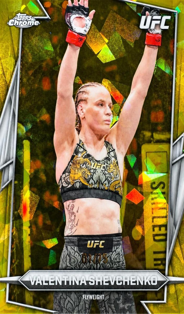 2026 Valentina Shevchenko [Yellow Sapphire] #3