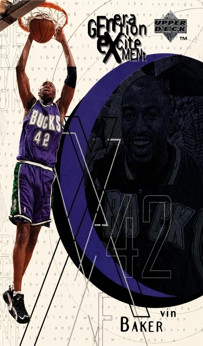 1996 Upper Deck Vin Baker #G9 card