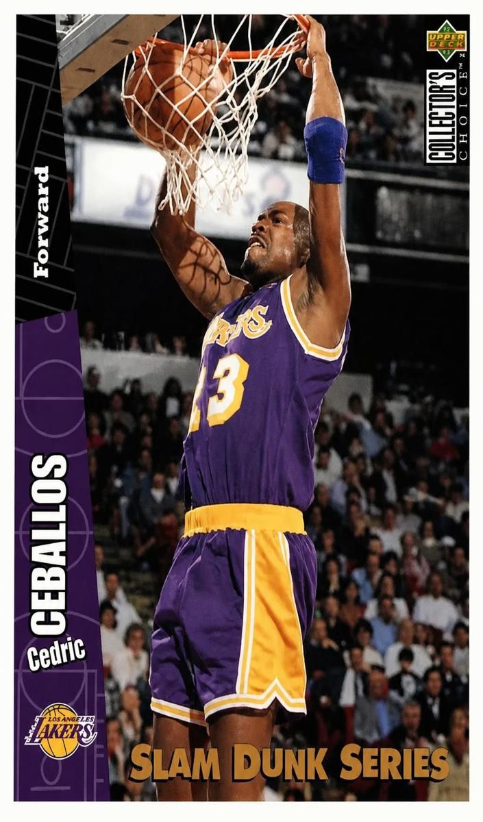 1996 Upper Deck Cedric Ceballos #15 card