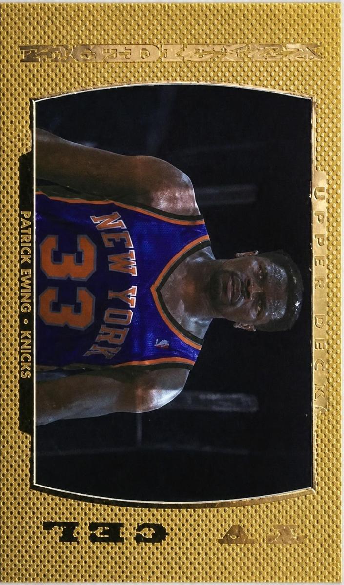 1996 Upper Deck Patrick Ewing #TV12 card