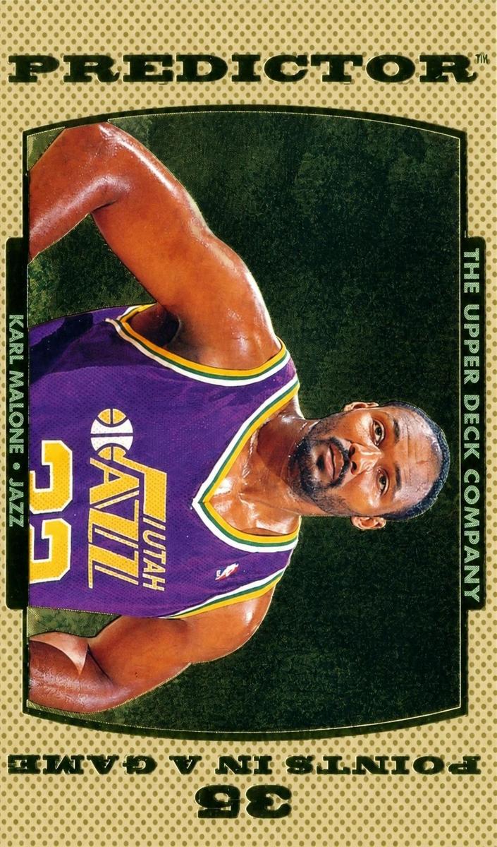 1996 Upper Deck Karl Malone #P19 card