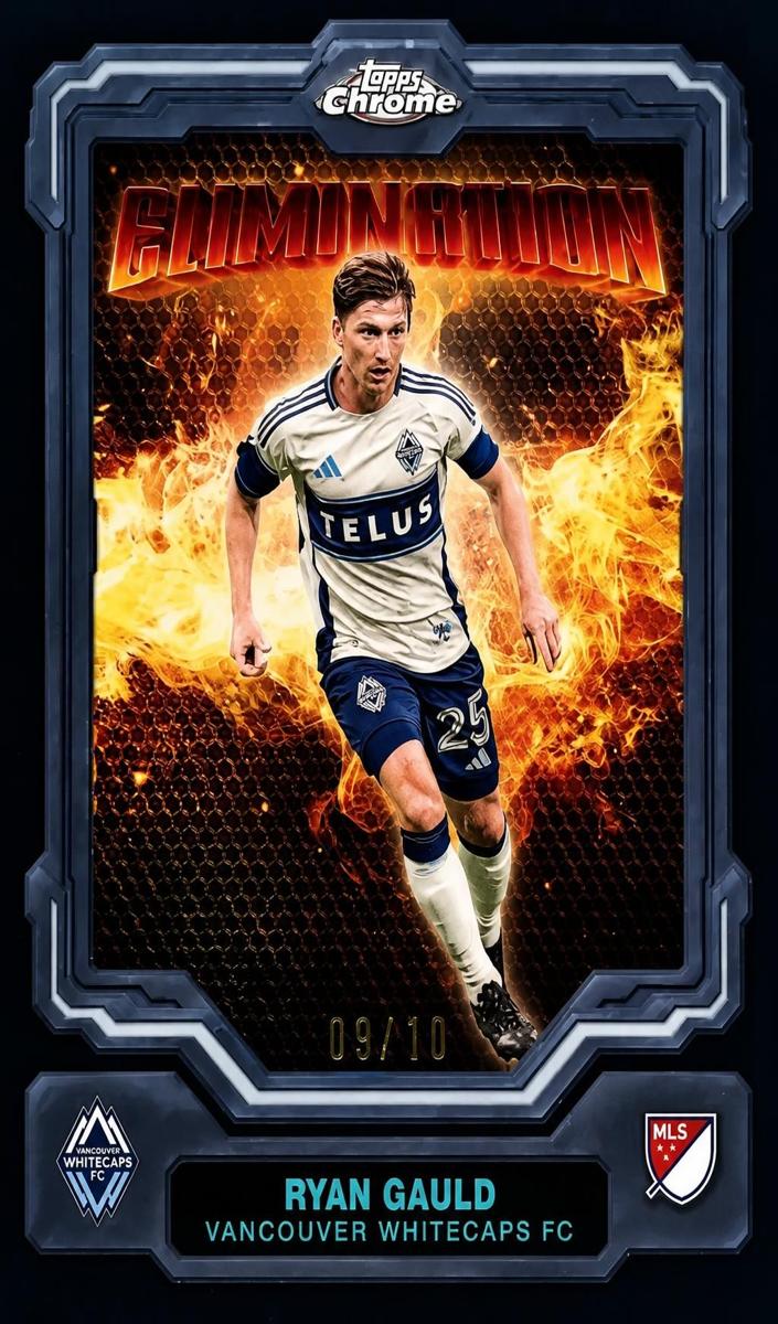2025 Topps Chrome MLS Ryan Gauld #EL-6 card