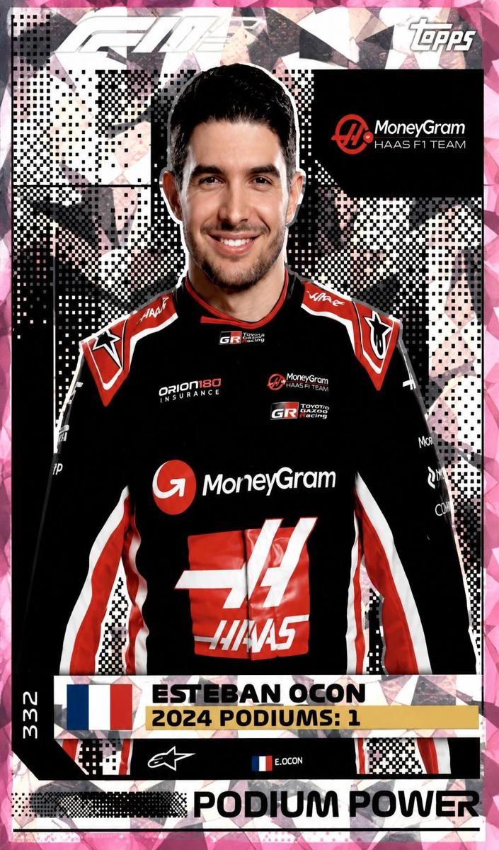 2025 Esteban Ocon [Pink Foil] #332