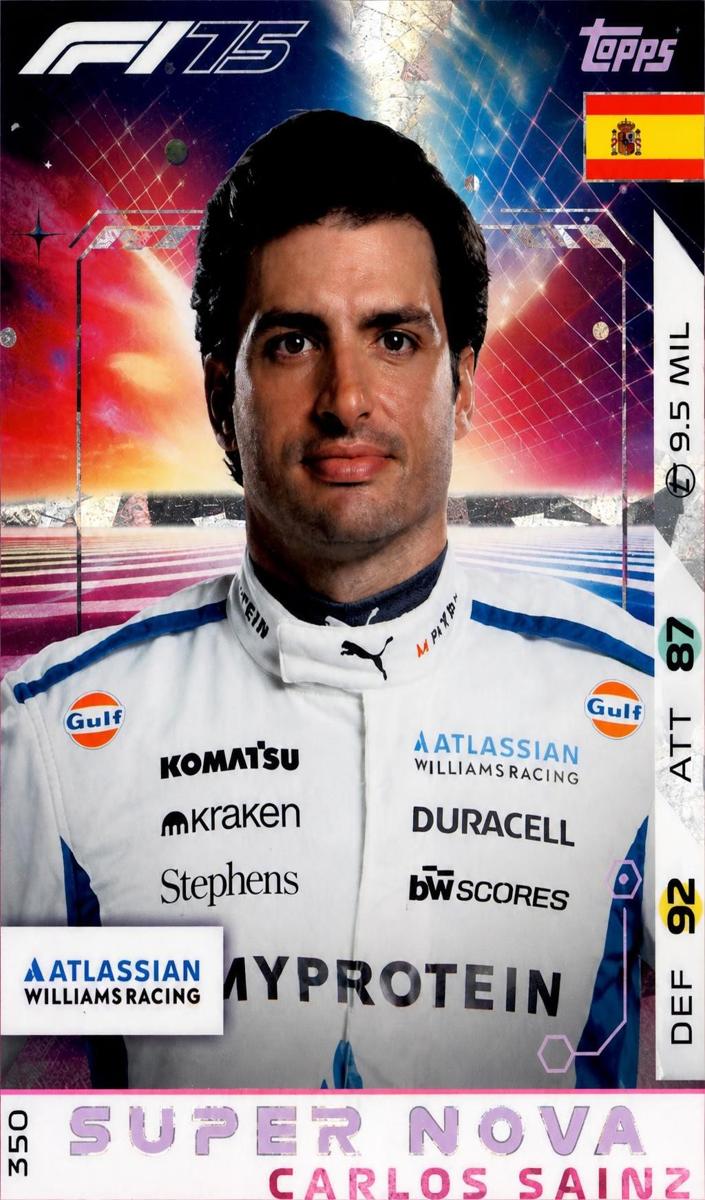 2025 Carlos Sainz [Pink Foil] #350