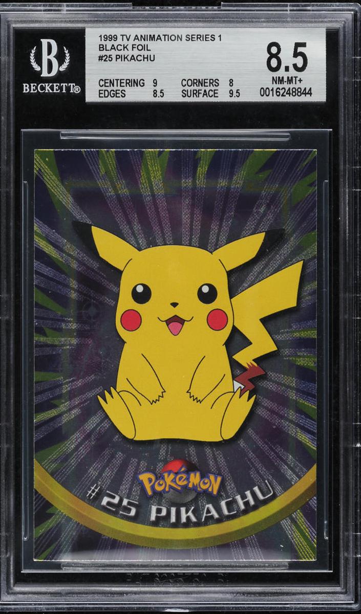 Pikachu 1999 Topps Pokemon TV