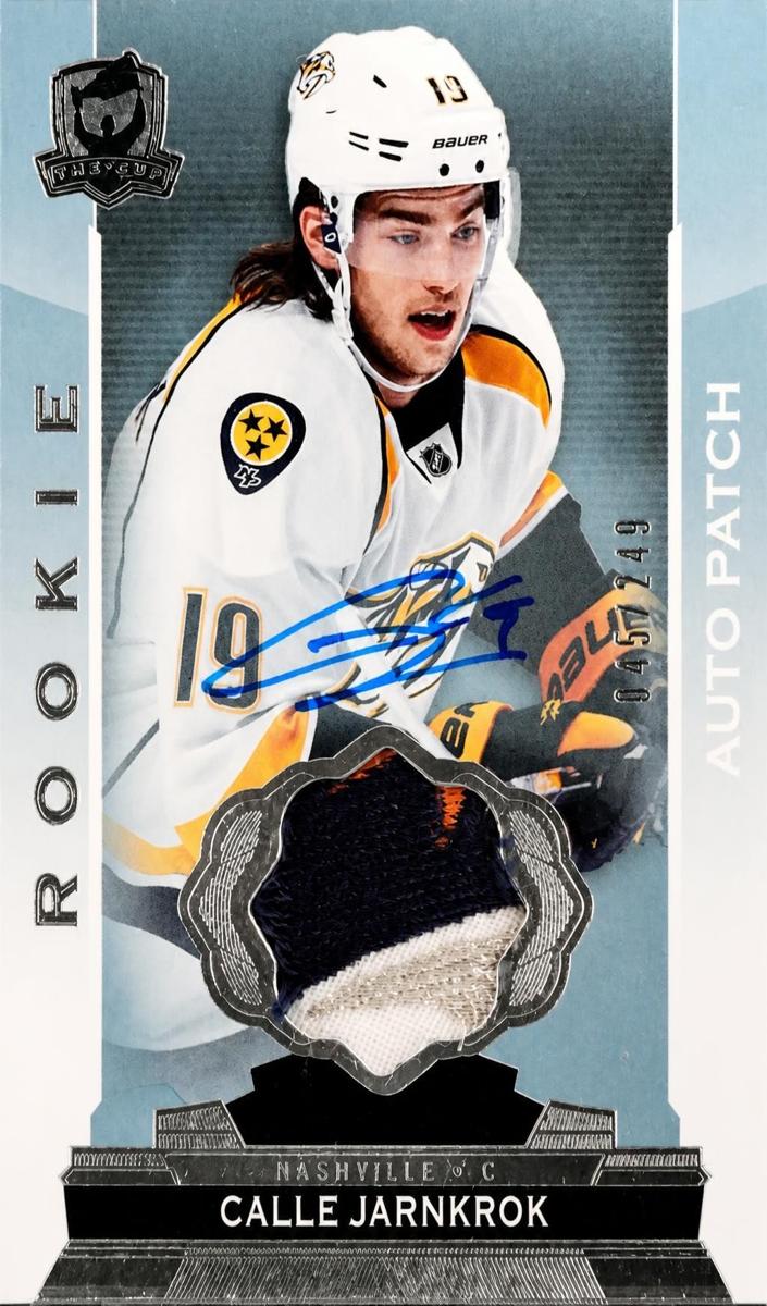 2014 Upper Deck The Cup Calle Jarnkrok #128 card
