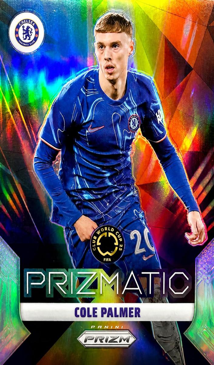 2025 Panini Prizm FIFA Club World Cup Cole Palmer [Silver] #8 card
