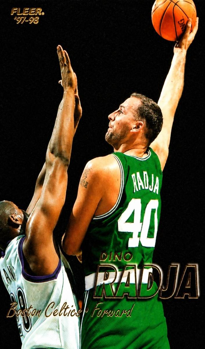 1997 Fleer Dino Radja #40 card