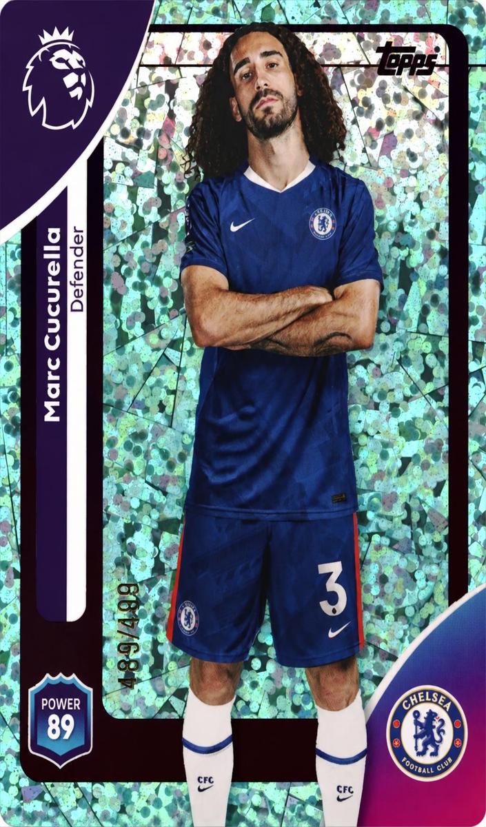 2025 Marc Cucurella [Aqua Sparkle] #96