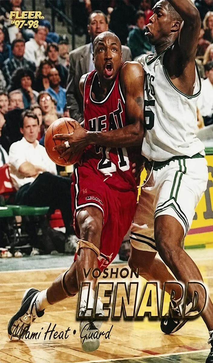 1997 Fleer Voshon Lenard #95 card