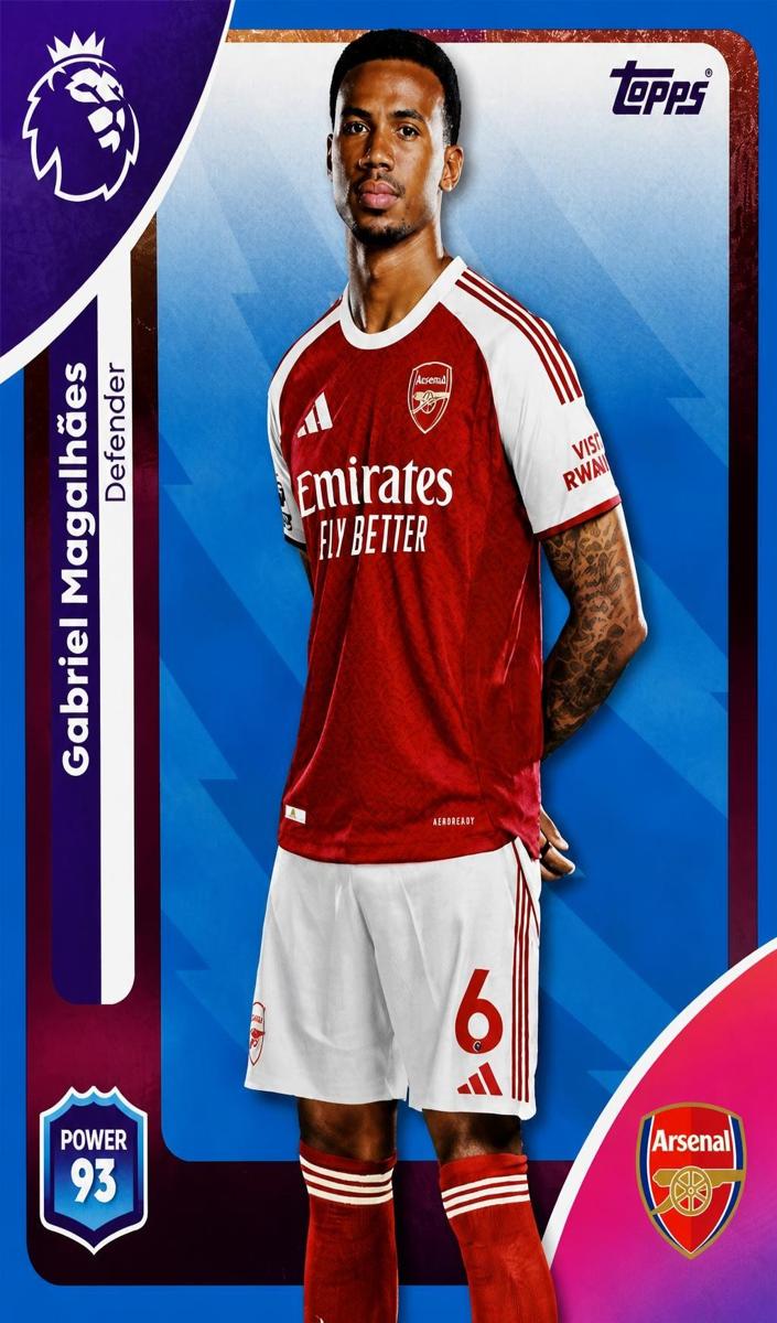 2025 Gabriel Magalhaes [Blue] #4