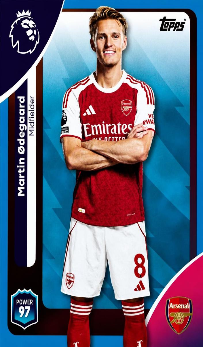 2025 Martin Odegaard [Blue] #10