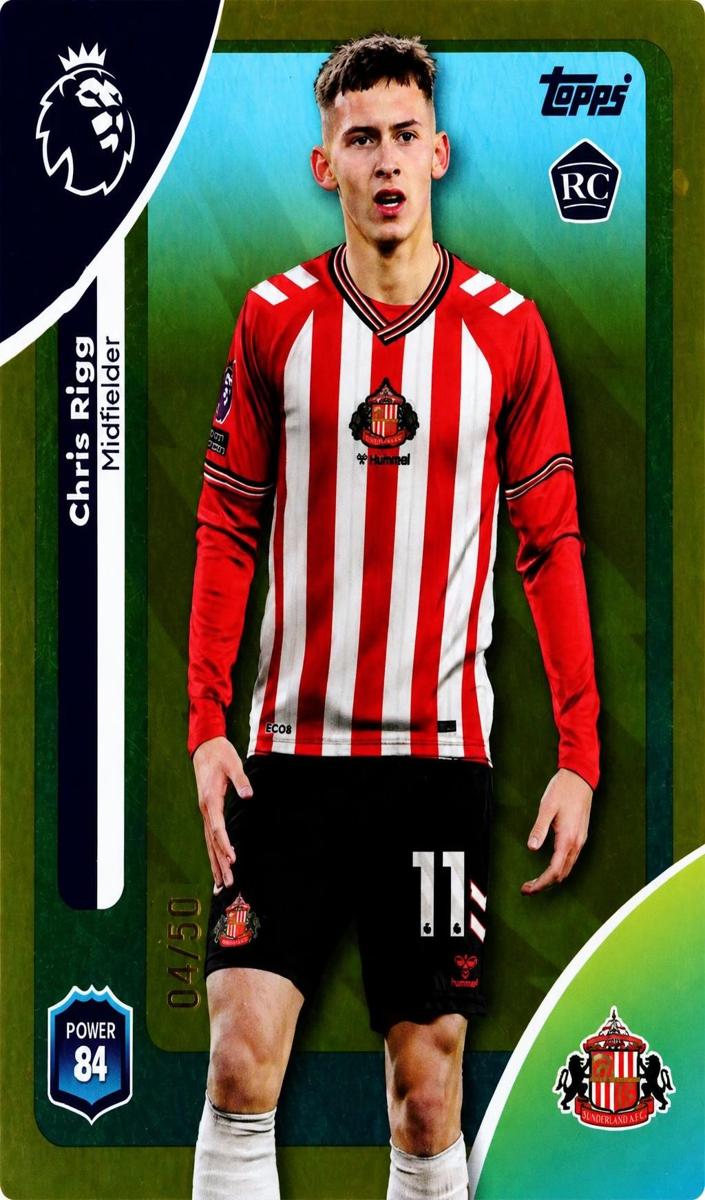 2025 Chris Rigg [Gold Rainbow] #349