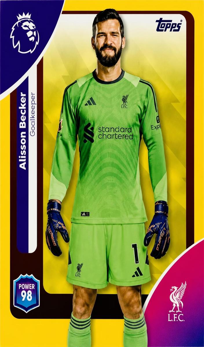 2025 Alisson Becker [Yellow] #164