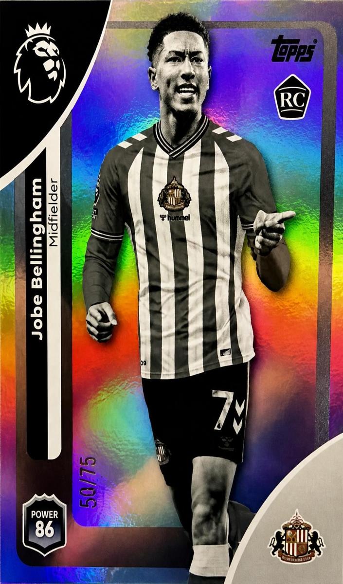 2025 Jobe Bellingham [Black & White Rainbow] #352