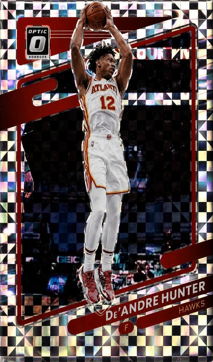 2021 Donruss Optic De'Andre Hunter #13 card