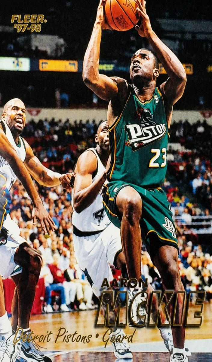 1997 Fleer Aaron McKie #185 card