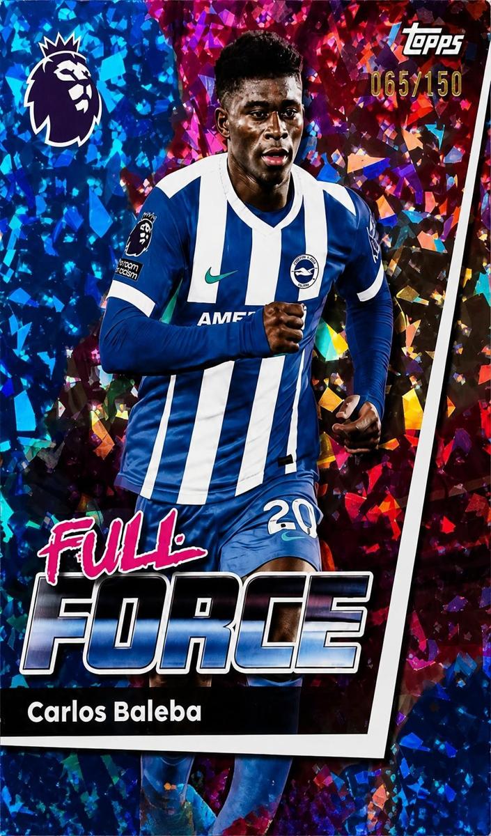 2025 Topps Premier League Carlos Baleba #89 card