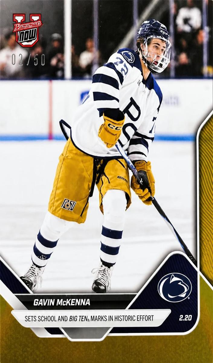2025 Gavin McKenna [Gold Foil] #4