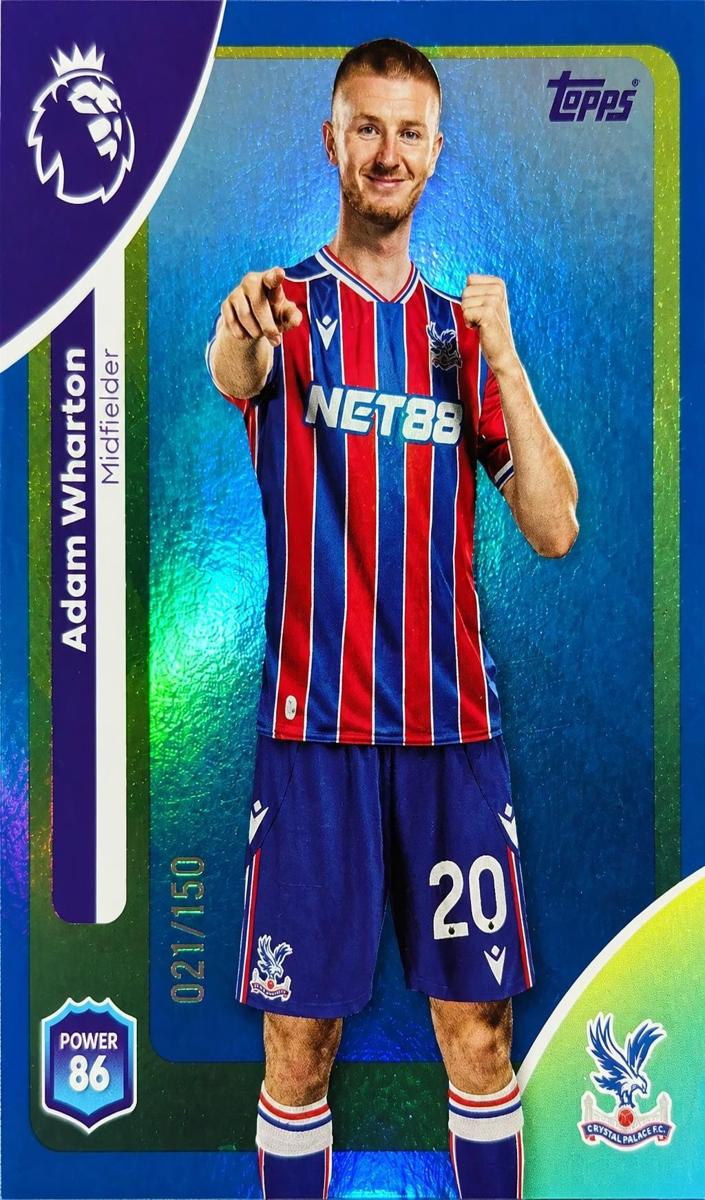 2025 Adam Wharton [Blue Rainbow] #117