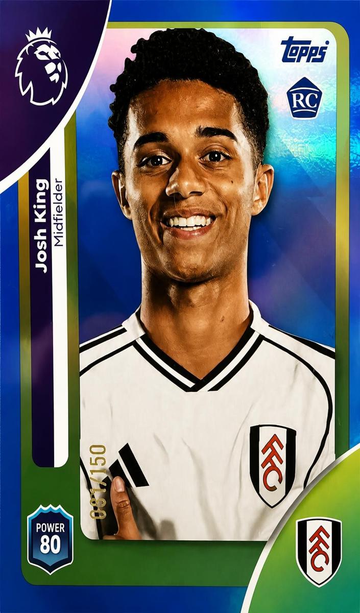 2025 Josh King [Blue Rainbow] #152