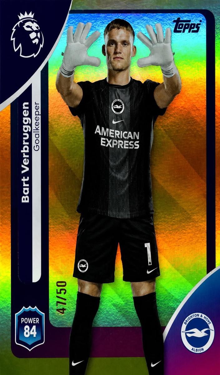 2025 Bart Verbruggen [Gold Rainbow] #74