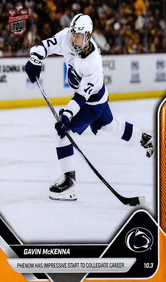 2025 Gavin McKenna [Orange Foil] #1