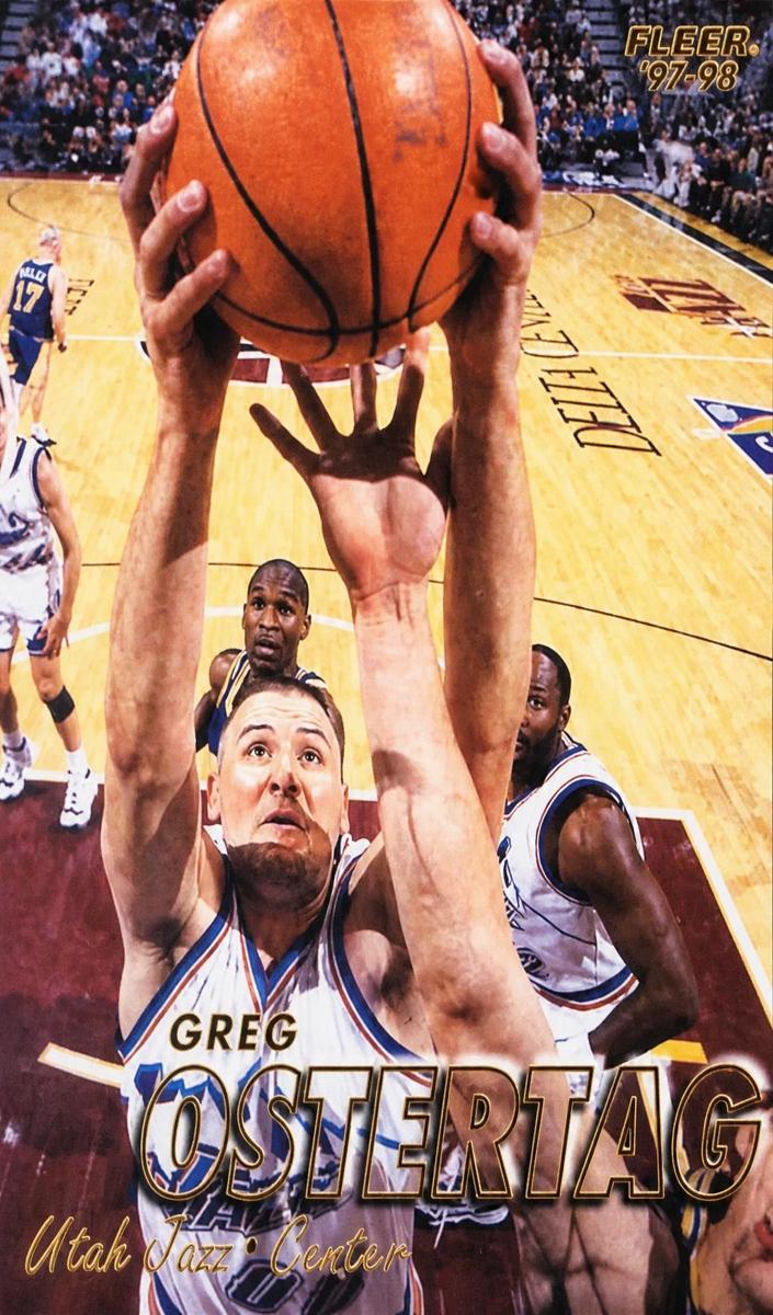 1997 Fleer Greg Ostertag #113 card