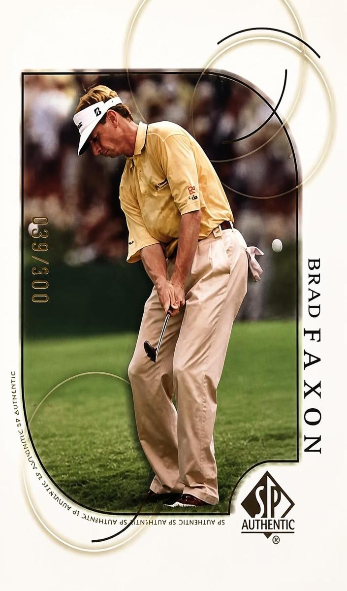 2001 Brad Faxon [Gold] #32