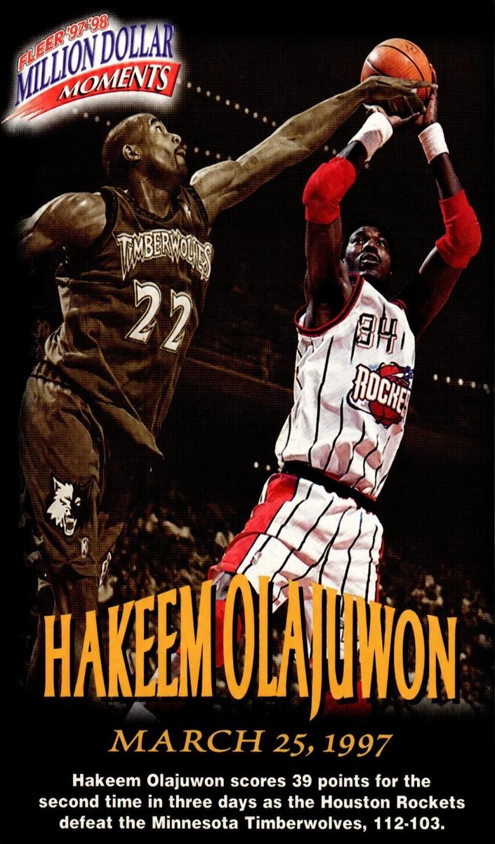 1997 Hakeem Olajuwon #20
