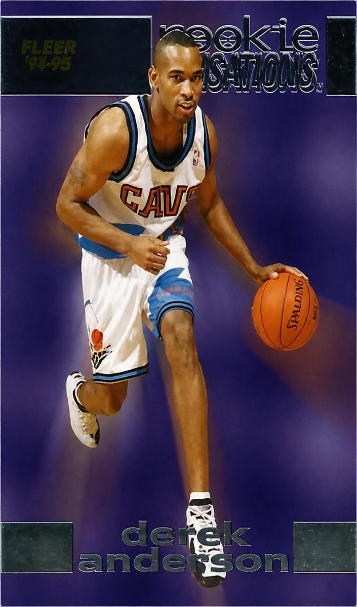 1997 Fleer Derek Anderson #1 card