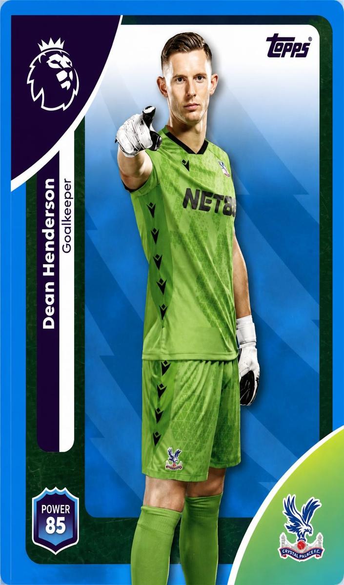 2025 Dean Henderson [Blue] #110