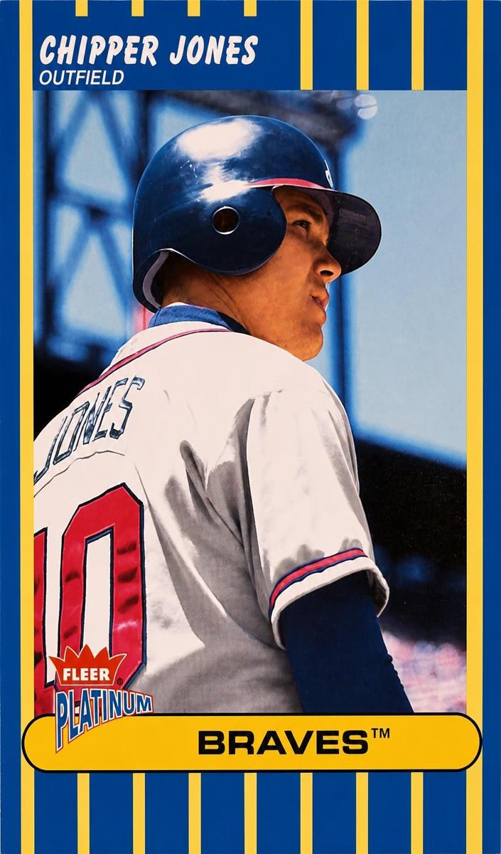 2003 Fleer Platinum Chipper Jones #116 card