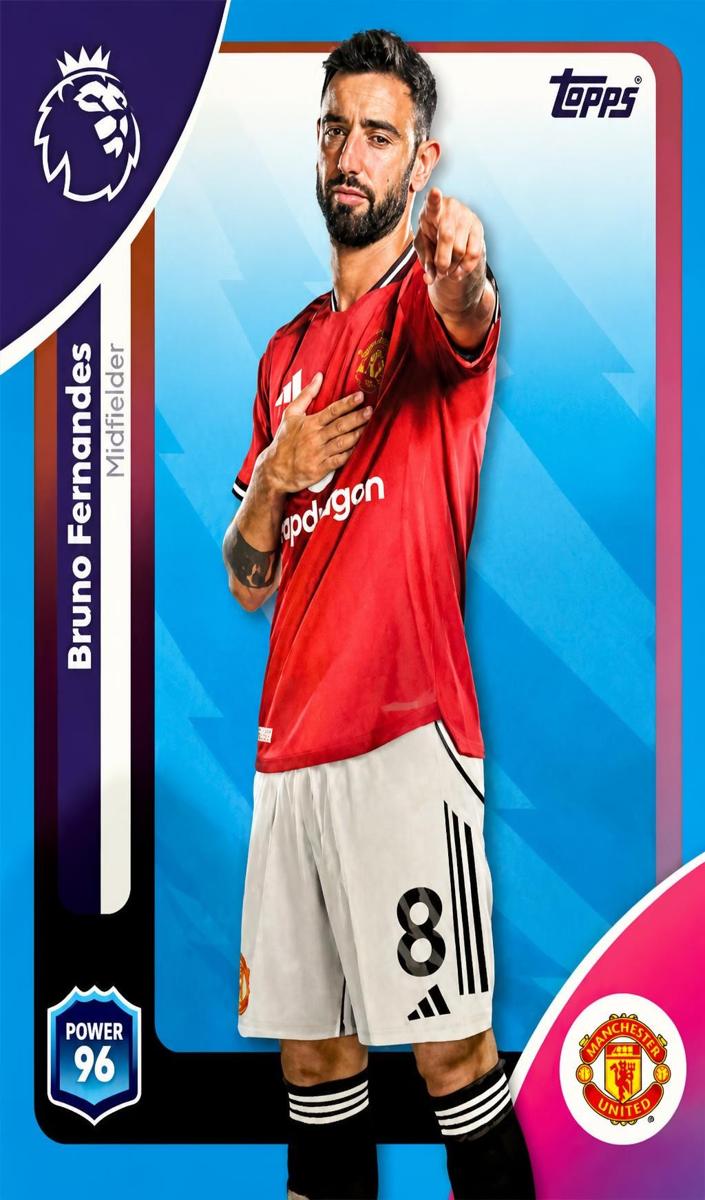 2025 Bruno Fernandes [Blue] #208